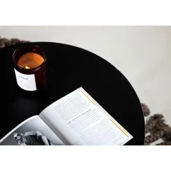 Lawton soffbord Ø50 cm - Svart