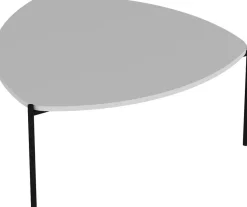 Lenny soffbord 90 x 89 cm - Vit