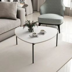 Lenny soffbord 90 x 89 cm - Vit