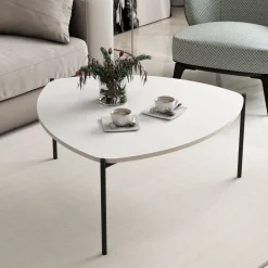 Lenny soffbord 90 x 89 cm - Vit