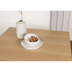 Leo matbord 100 x 100 cm - Natur