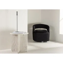 Ålesund sidobord Ø50 cm - Beige