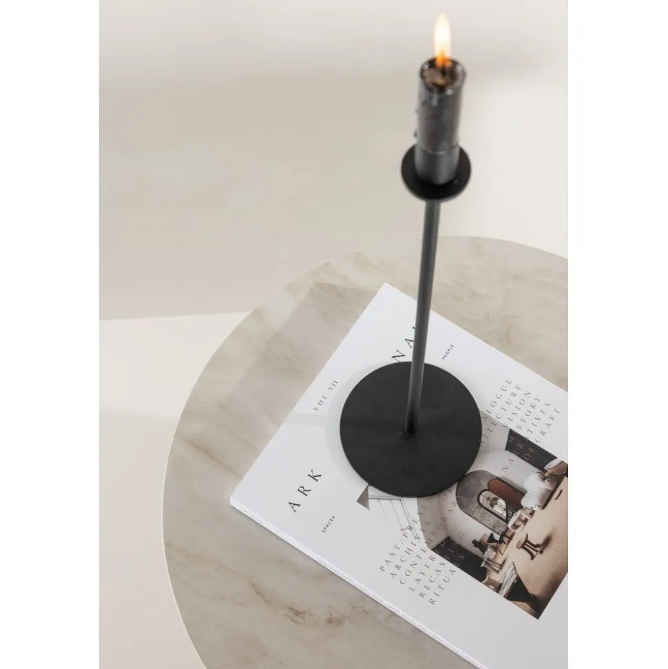 Ålesund sidobord Ø50 cm - Beige