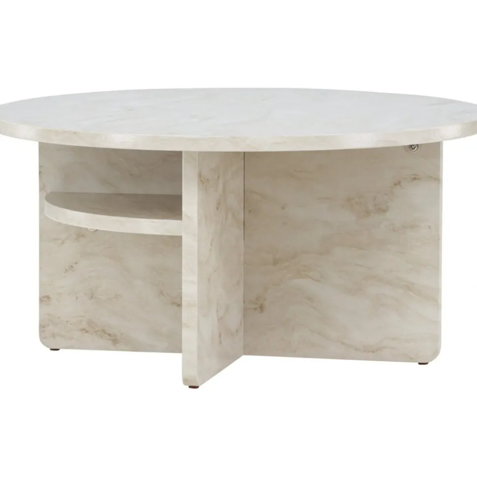 Ålesund soffbord Ø85 cm - Beige