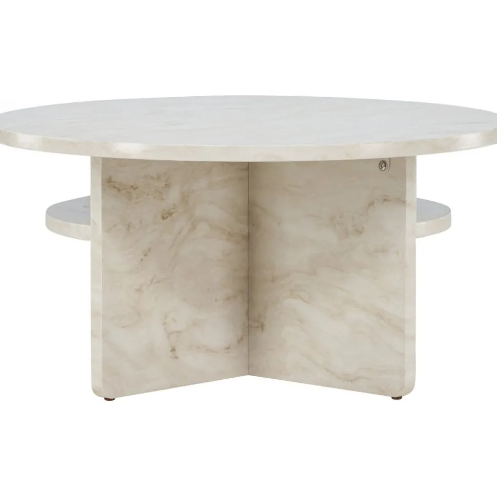 Ålesund soffbord Ø85 cm - Beige