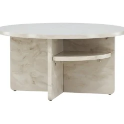 Ålesund soffbord Ø85 cm - Beige