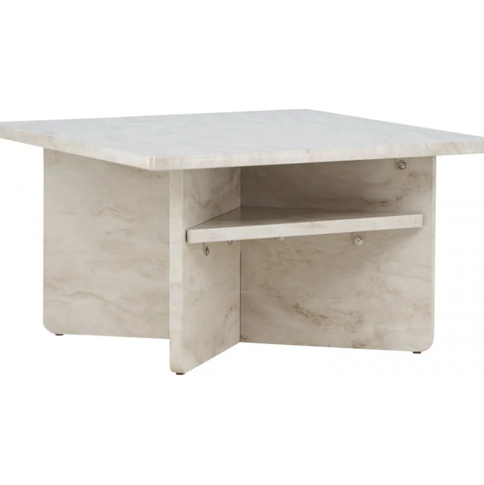 Ålesund soffbord 75 x 75 cm - Beige