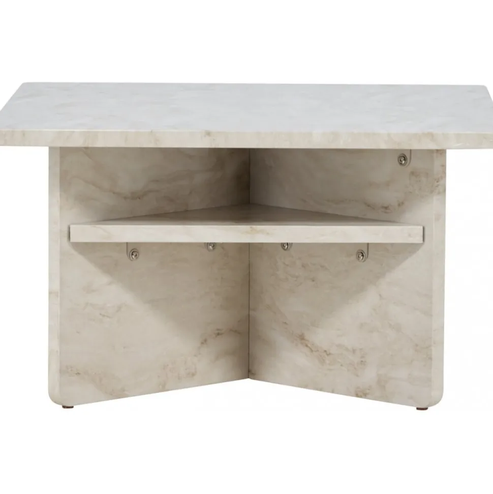 Ålesund soffbord 75 x 75 cm - Beige