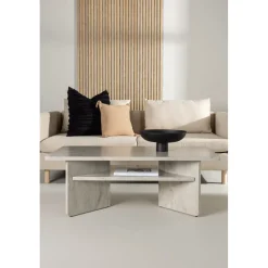 Ålesund soffbord 120 x 60 cm - Beige