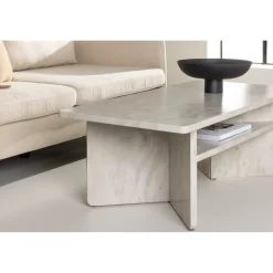 Ålesund soffbord 120 x 60 cm - Beige