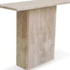 Level konsolbord 100 x 35 cm - Travertin