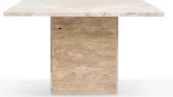 Level soffbord 75x75 cm - Travertin