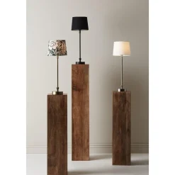 Liam lampfot - Mässing - 46 cm