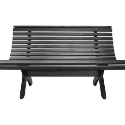 Lillesand sittbänk - Svart + Rengöringsmedel för utemöbler