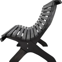 Lillesand sittbänk - Svart + Textilskydd för utemöbler