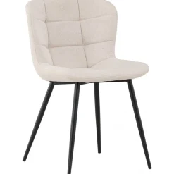 Lily matstol - Beige/Svart