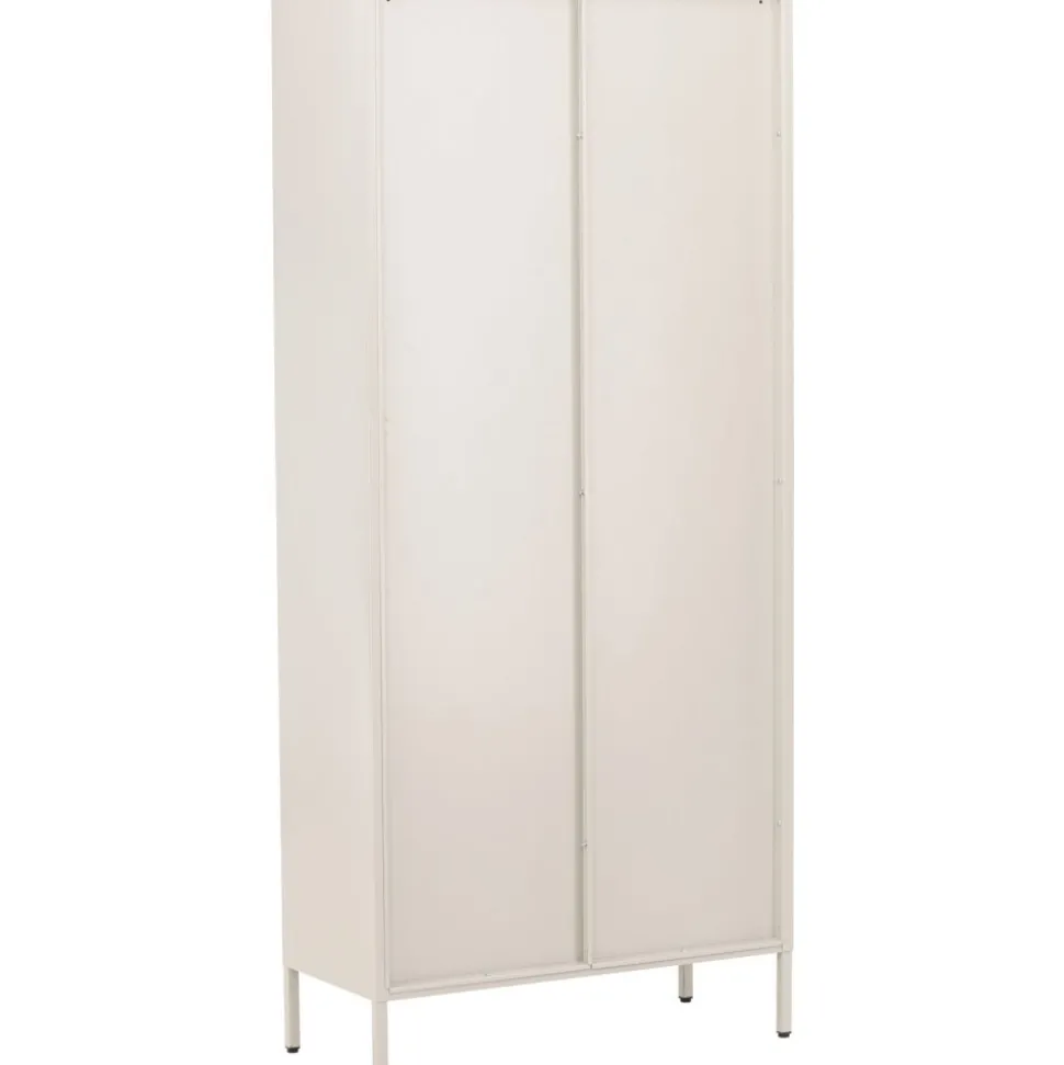 Lima vitrinskåp beige