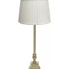 Linné bordslampa - Offwhite/guld