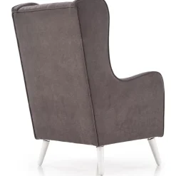 Linsey öronlappsfåtölj - Mörkgrå