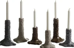 Lizzie ljusstake - Brun