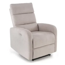 Ljusbeige Reclinerfåtölj elektrisk