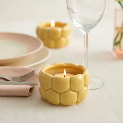 Ljuslykta 3-pack - Gul