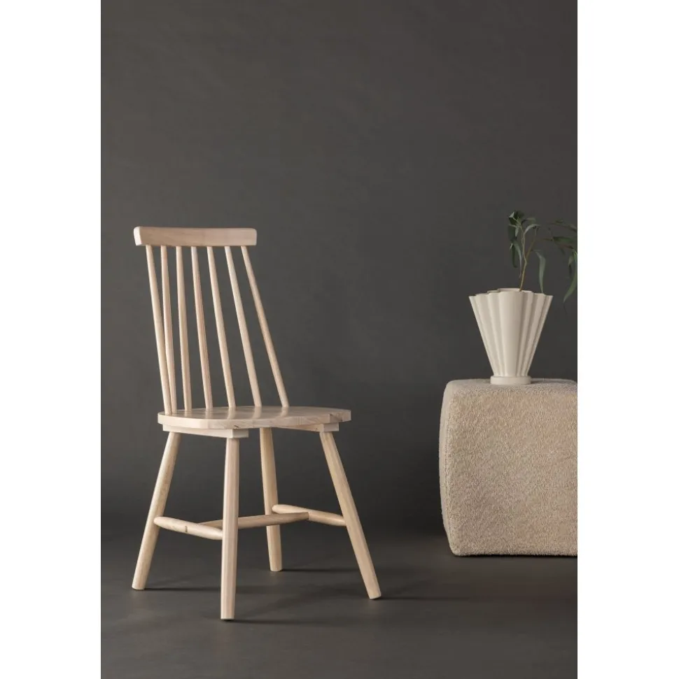 Lönneberga matstol - Whitewash