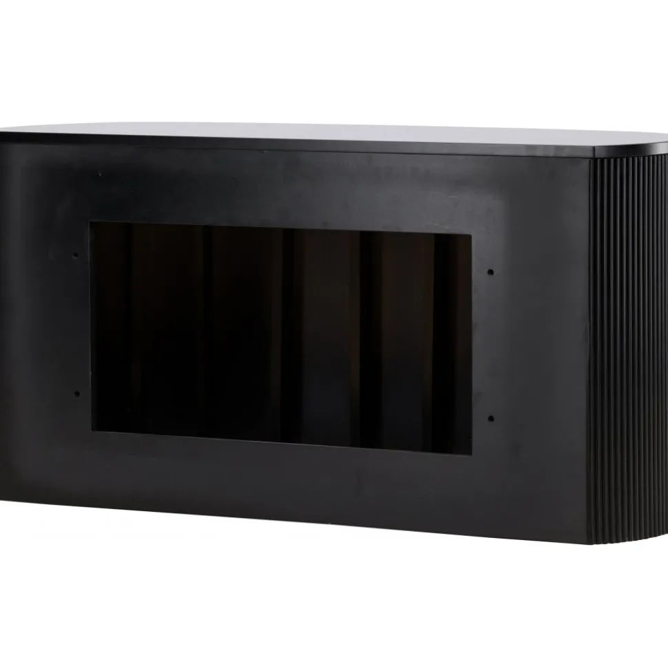 Loca vägghängt sidobord 120 x 45 cm - Svart