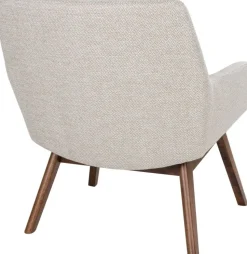 London Fåtölj - Sand/valnöt