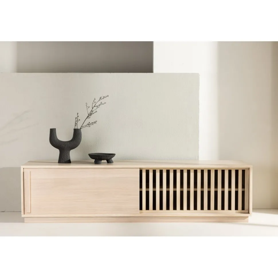 Lugo TV-bänk - Whitewash