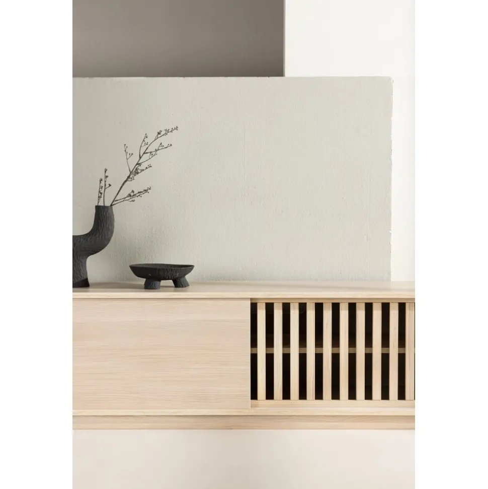 Lugo TV-bänk - Whitewash