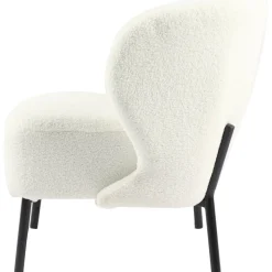 Lullaby fåtölj - Offwhite Boucle / Teddy + Fläckborttagare för möbler