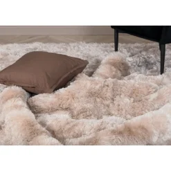 Lumen ryamatta - Champagnefärgad polyester