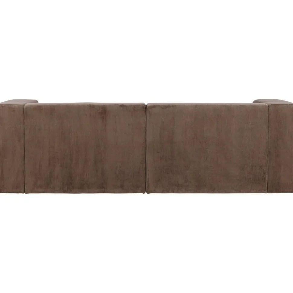 Lumi 3-sits soffa - Brun linne