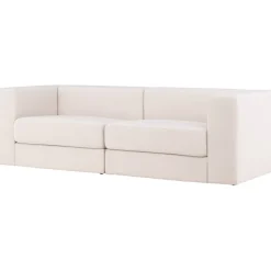 Lumi 3-sits soffa - Vit linne