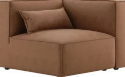 Luxury modulsoffa - Hörndel vänster - Brun