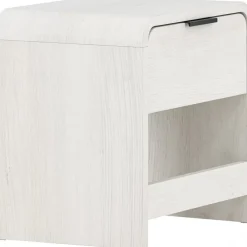 Lyngdal sidobord 40 x 30 cm - Whitewash