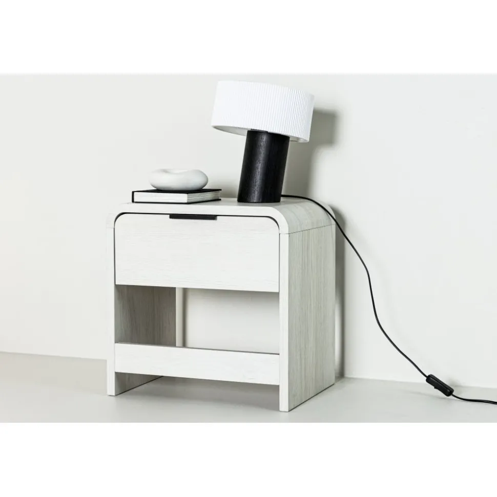 Lyngdal sidobord 40 x 30 cm - Whitewash