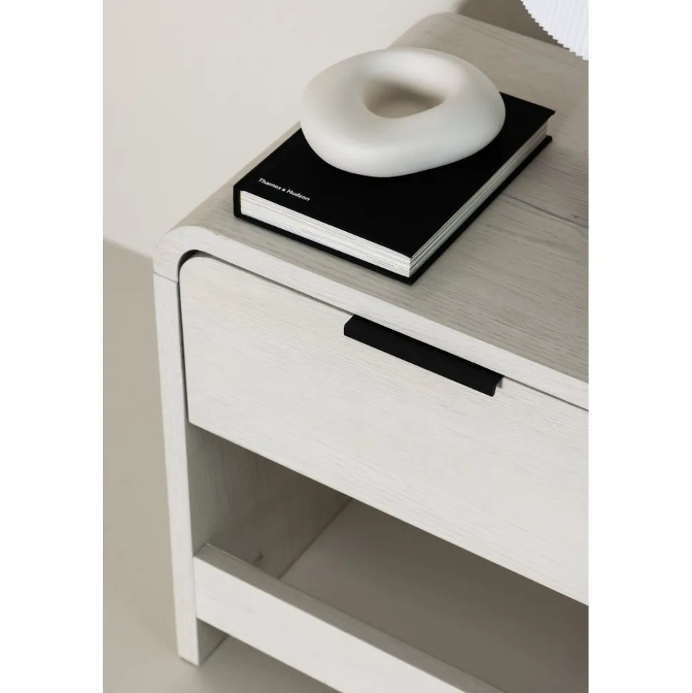 Lyngdal sidobord 40 x 30 cm - Whitewash