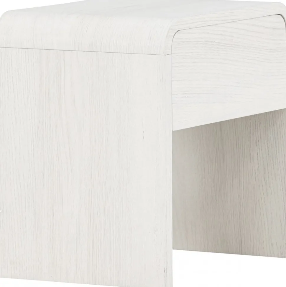 Lyngdal sidobord 40 x 30 cm - Whitewash