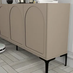 Lyon skänk - Brun/svart