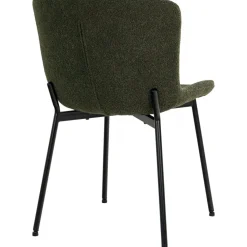 Maceda matstol Mörkgrön boucle