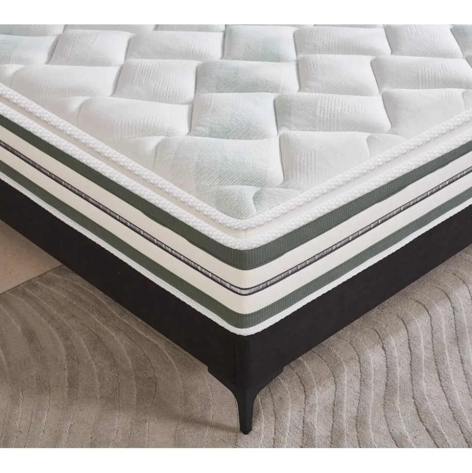 Madrass med inbyggd bäddmadrass - Pocketsystem 5-zons