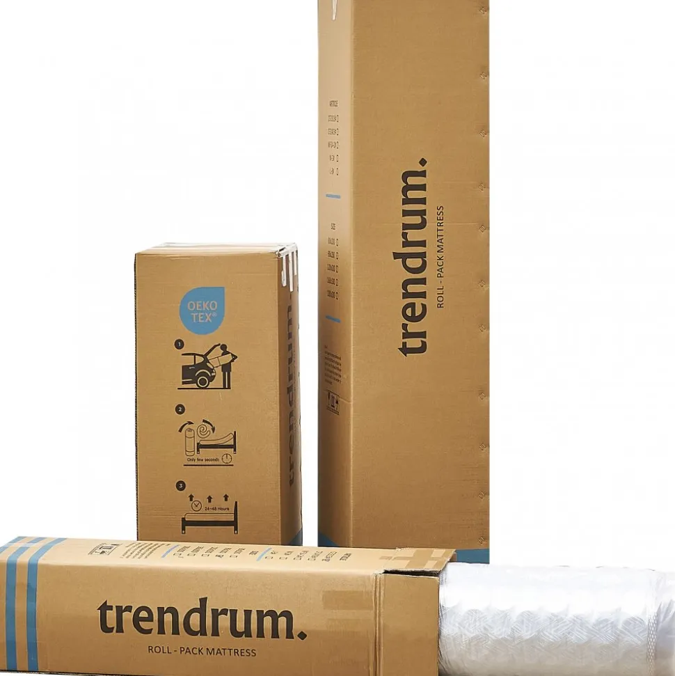 Madrass pocket fjädrar Tencel tyg