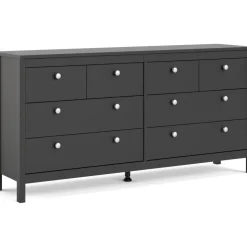 Madrid bred byrå - Svart