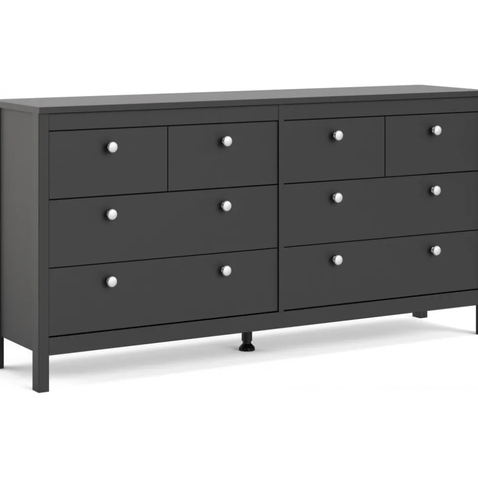 Madrid bred byrå - Svart