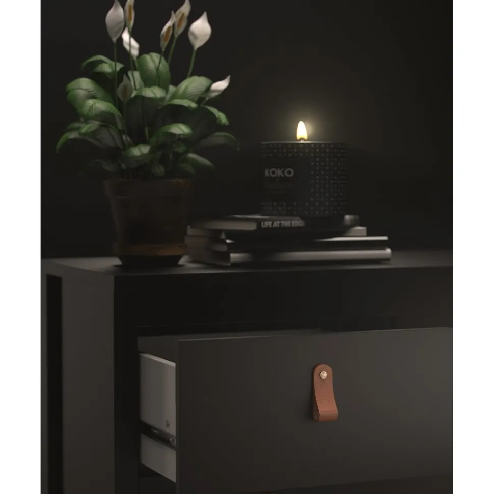 Madrid bred byrå - Svart