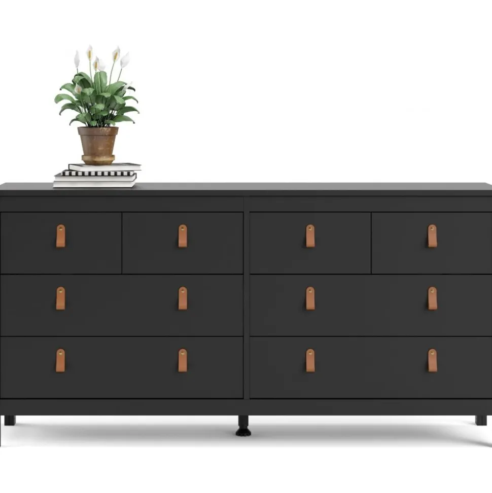 Madrid bred byrå - Svart