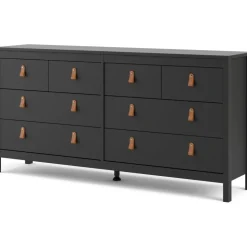 Madrid bred byrå - Svart