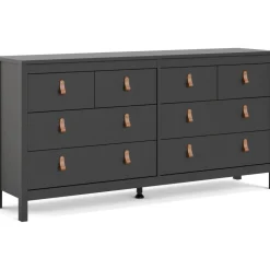 Madrid bred byrå - Svart